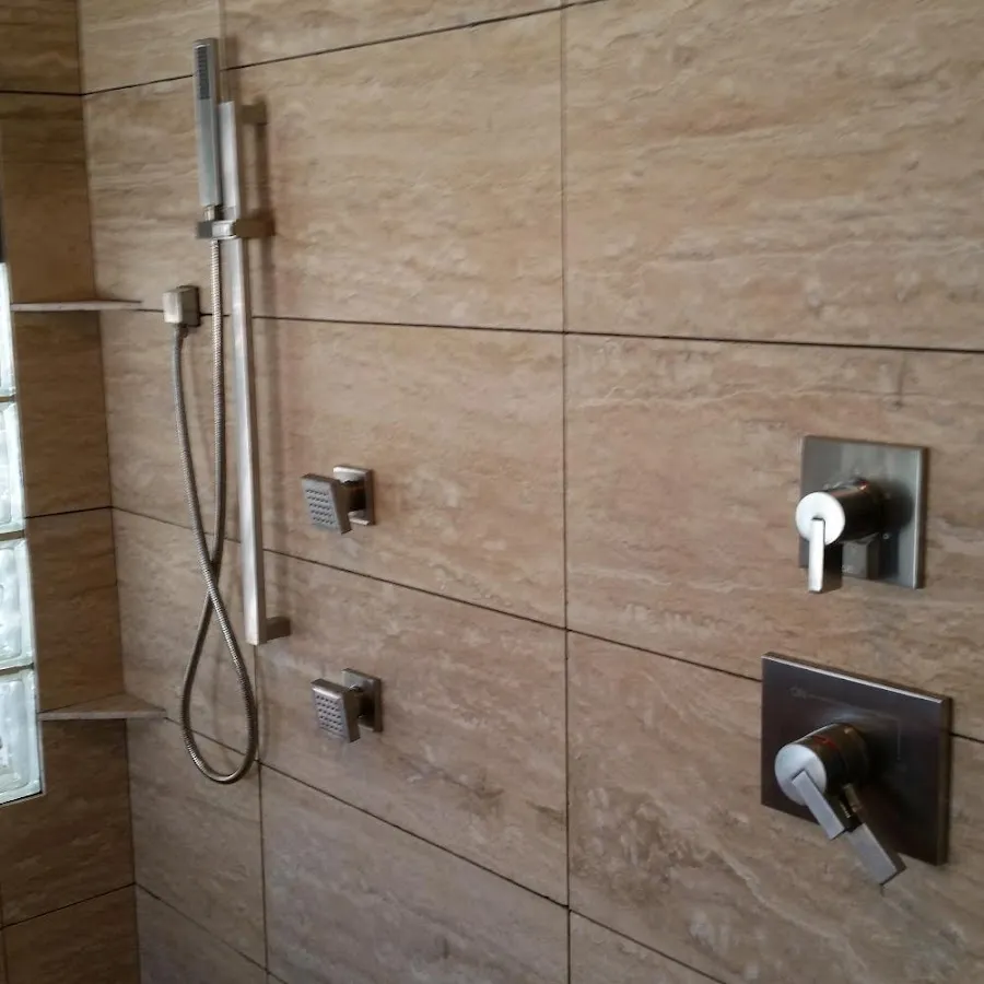 Shower fixture installation for Frozen Pipe Repair in Poolesville